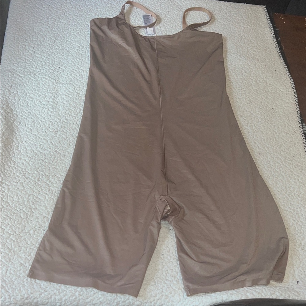 Brown Sleeveless Bodysuit